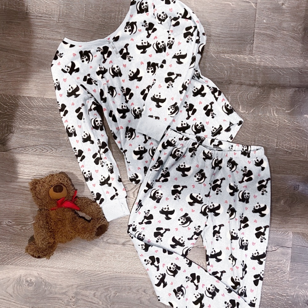 Panda Pajama Set